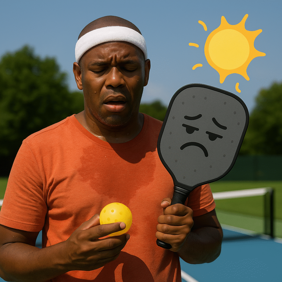 Sweating through your grip? Ball melting mid-rally? Discover the funniest signs it’s too hot for pickleball—plus must-have summer gear that might just save your game (and your dignity).