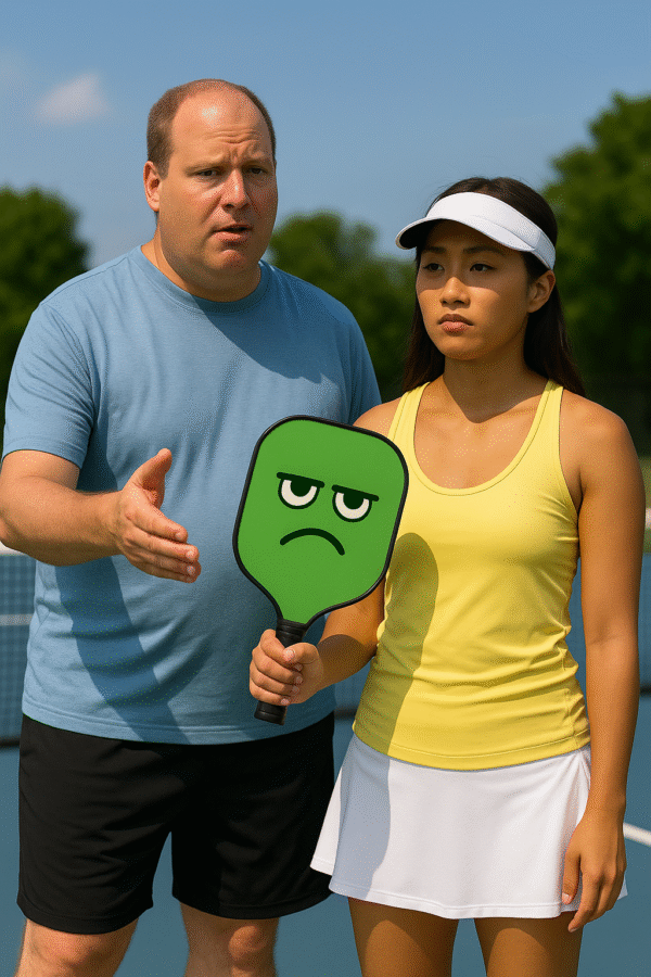 We’ve all met him: the self-declared pickleball expert who misquotes rules, overshares irrelevant stories, and won’t stop comparing the kitchen to an ocean. Here’s a funny take on the player you hope isn’t on your court.
